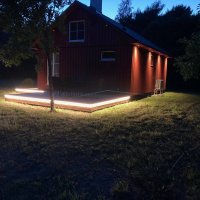 LED riba terrassi ääre all